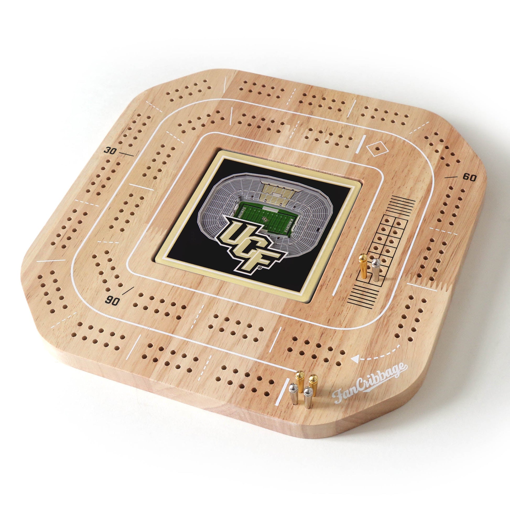 NCAA Central Florida Knights StadiumView Cribbage