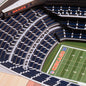 NFL Chicago Bears 25-Layer StadiumView Wallart