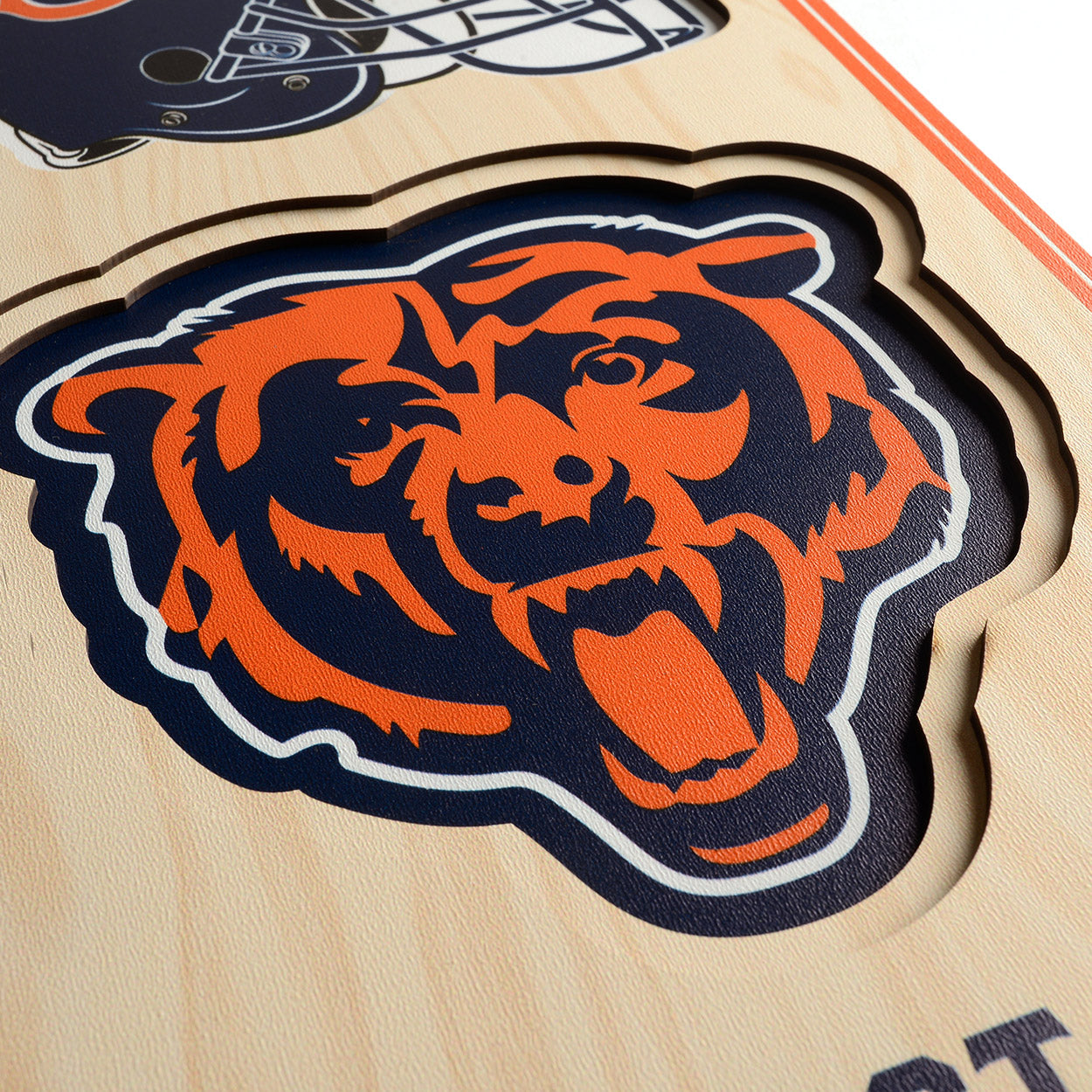 NFL Chicago Bears 3D Stadium Banner 8' X 32'