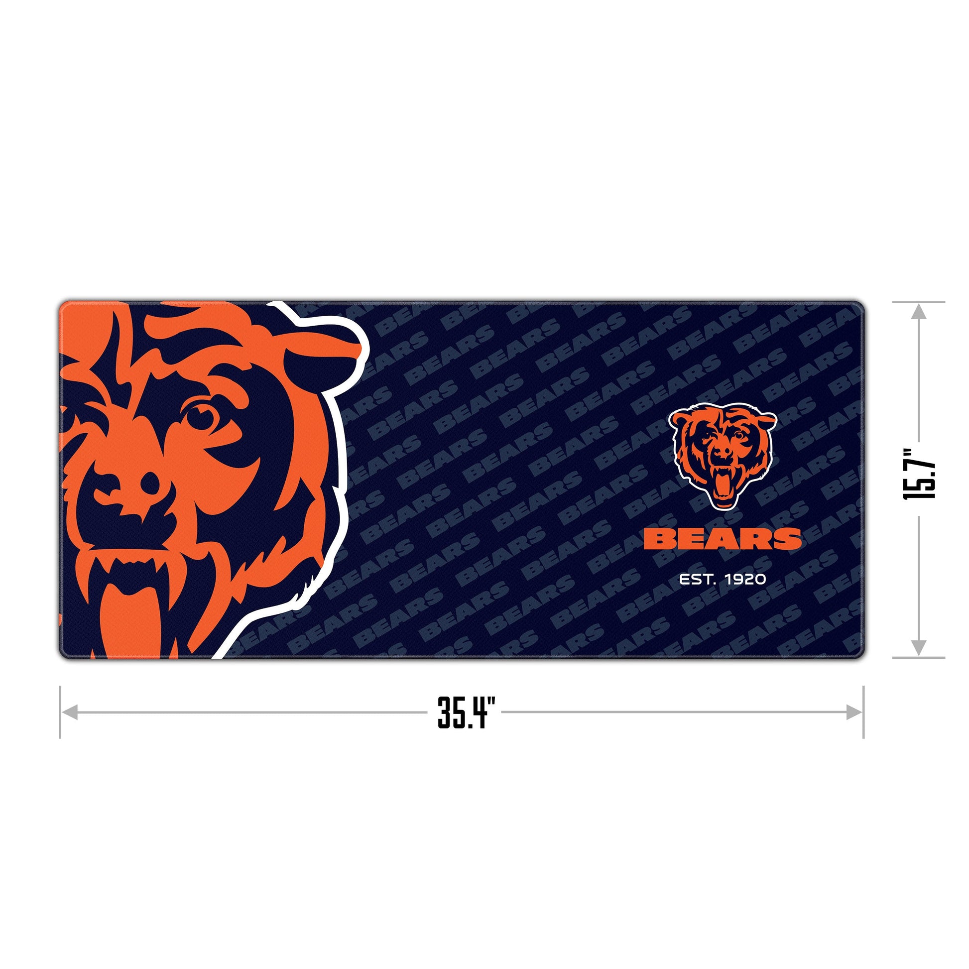Chicago Bears Logo Series Desk Pad Alt 1