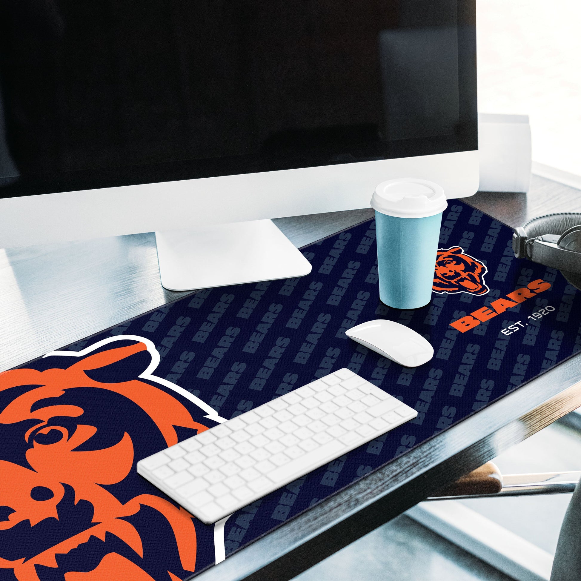 Chicago Bears Logo Series Desk Pad Alt 2
