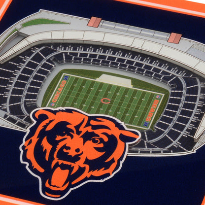 NFL Chicago Bears StadiumView Cribbage Game
