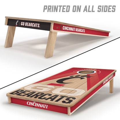 NCAA Cincinnati Bearcats 2' x 4' Slogan Series Cornhole
