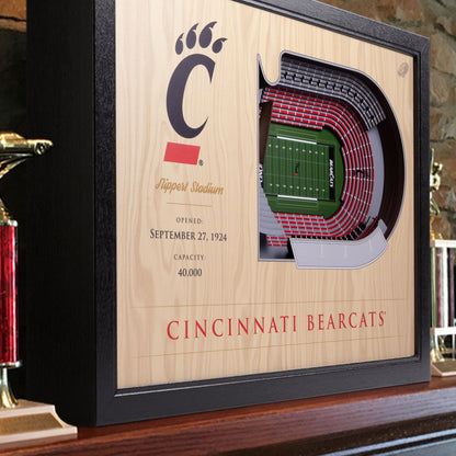 NCAA Cincinnati Bearcats 25-Layer StadiumView Wallart