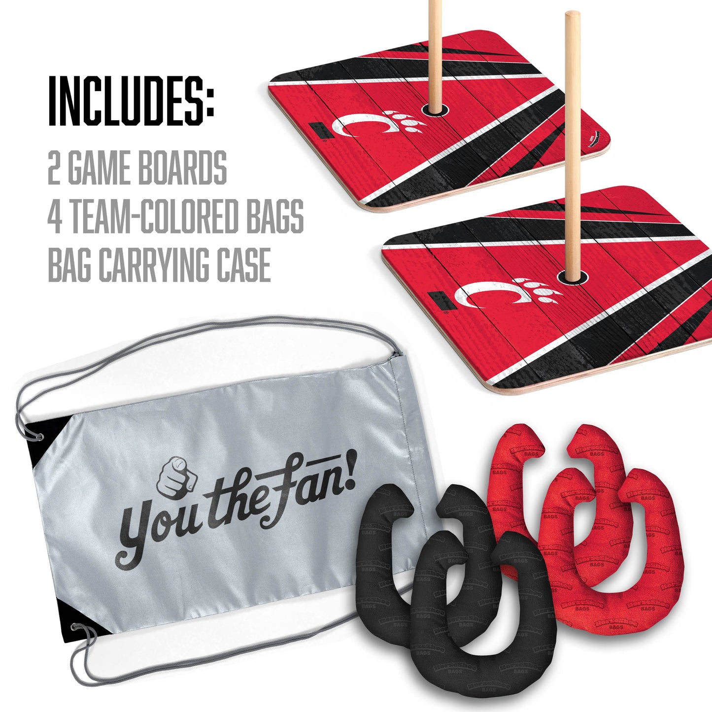 NCAA Cincinnati Bearcats Horseshoe Bag Game
