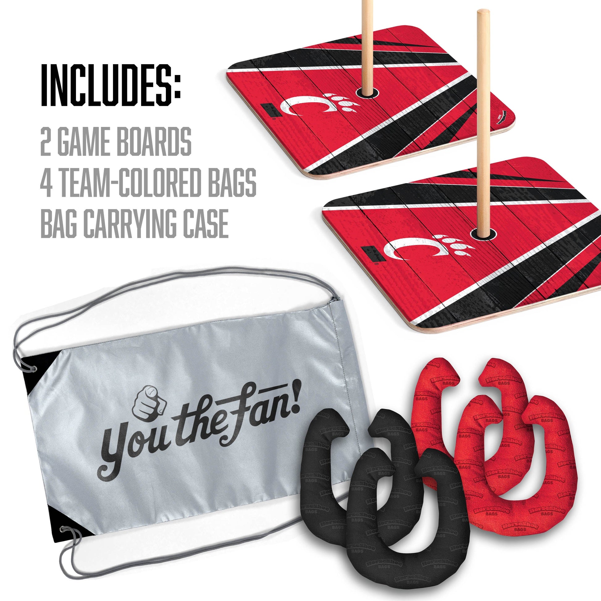 NCAA Cincinnati Bearcats Horseshoe Bag Game