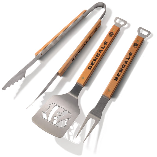 NFL Cincinnati Bengals Classic Series 3-Piece BBQ Set