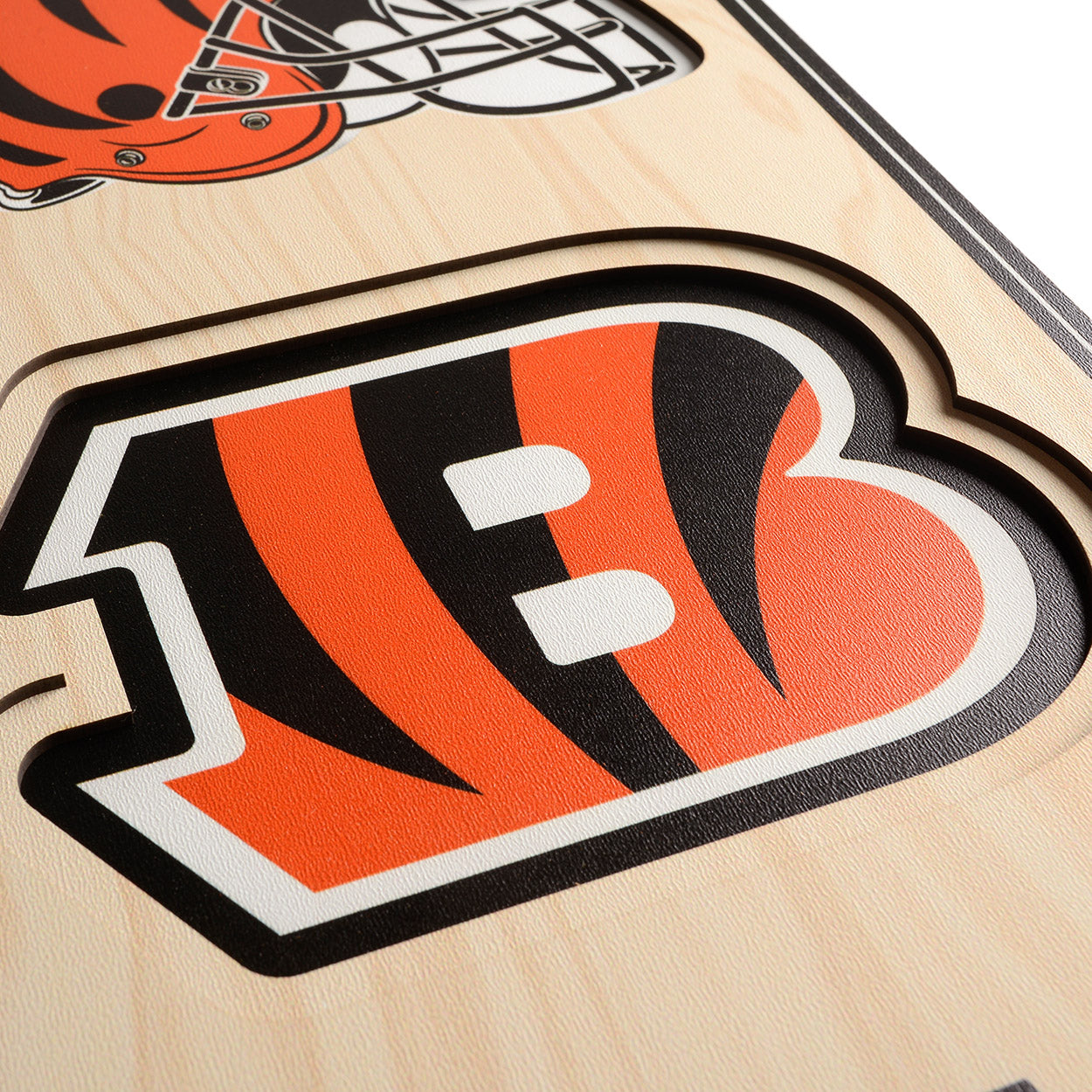 NFL Cincinnati Bengals 3D Stadium Banner 8' X 32'