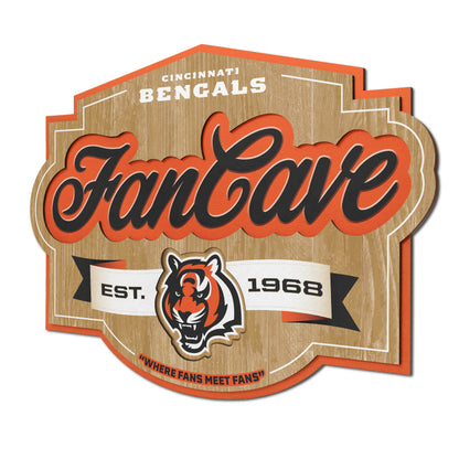 Cincinnati Bengals Fan Cave Wall Art
