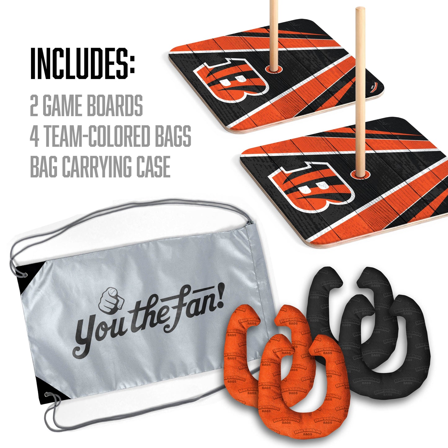 NFL Cincinnati Bengals Horseshoe Bag Game