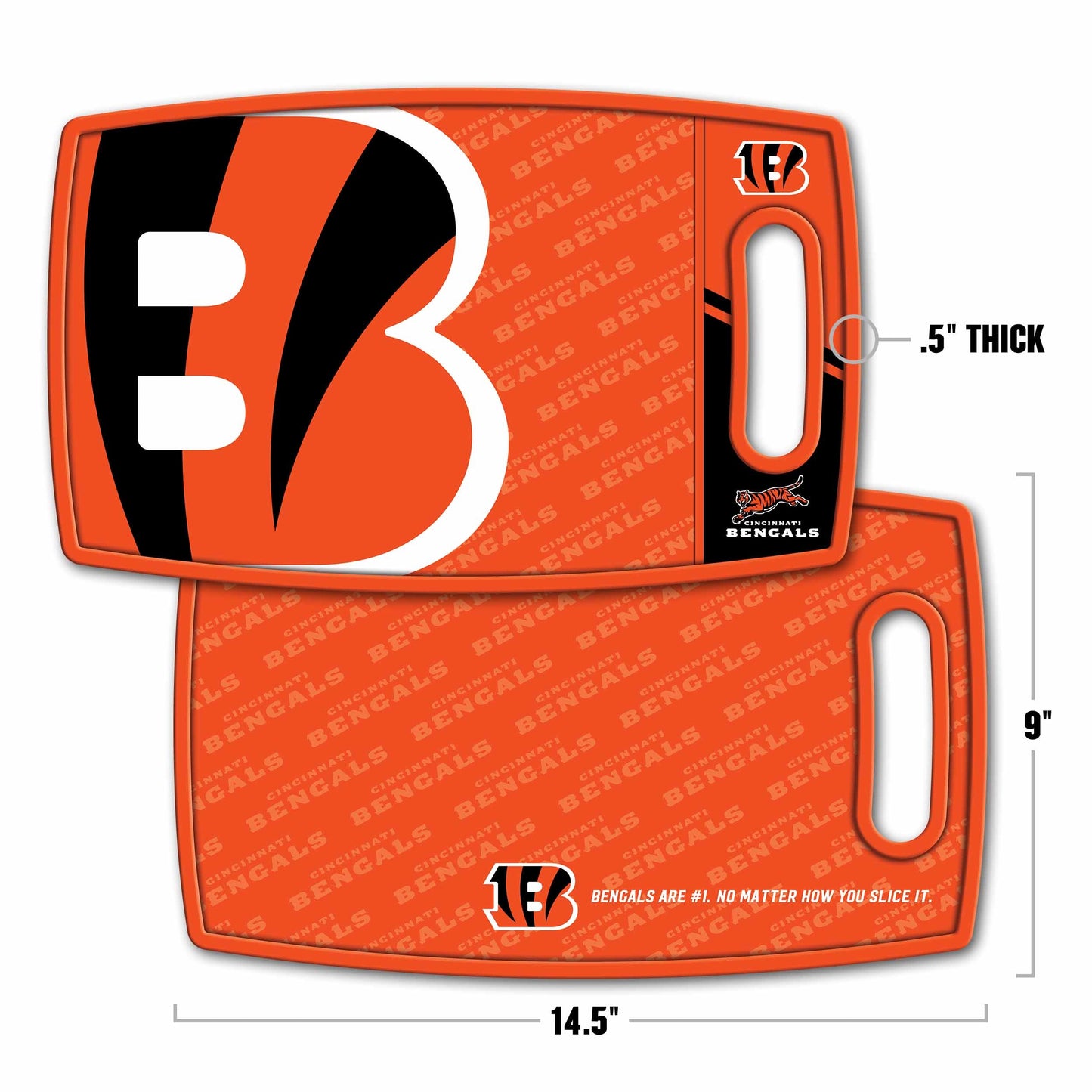 Cincinnati Bengals Logo Series Cutting Board Alt 1