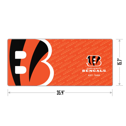Cincinnati Bengals Logo Series Desk Pad Alt 1