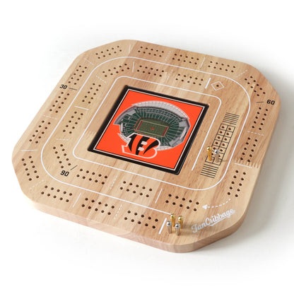 NFL Cincinnati Bengals StadiumView Cribbage Game