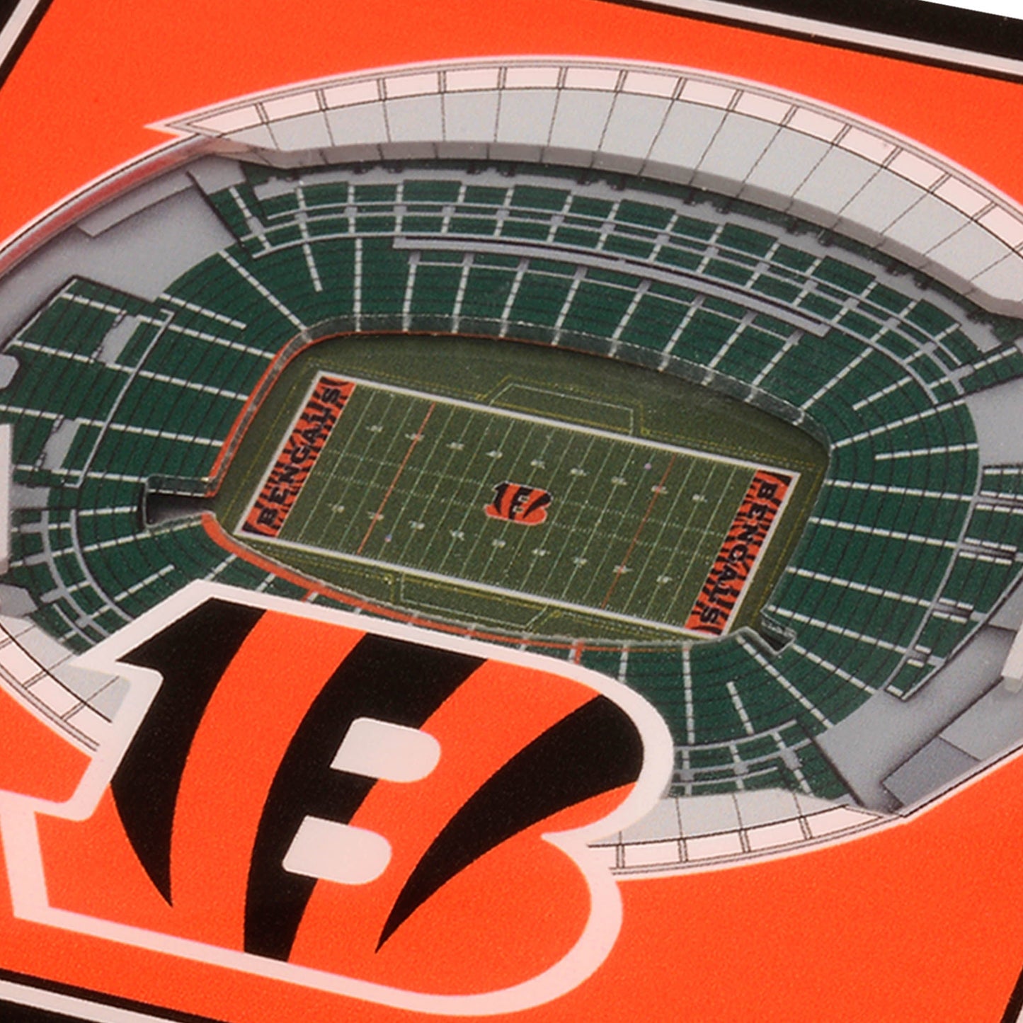 NFL Cincinnati Bengals StadiumView Cribbage Game