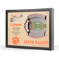 NCAA Clemson Tigers 25-Layer StadiumView Wallart