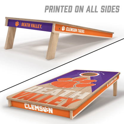 NCAA Clemson Tigers 2' x 4' Slogan Series Cornhole