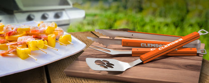 NCAA Clemson Tigers Spirit Series 3-Piece BBQ Set - Alt View 1