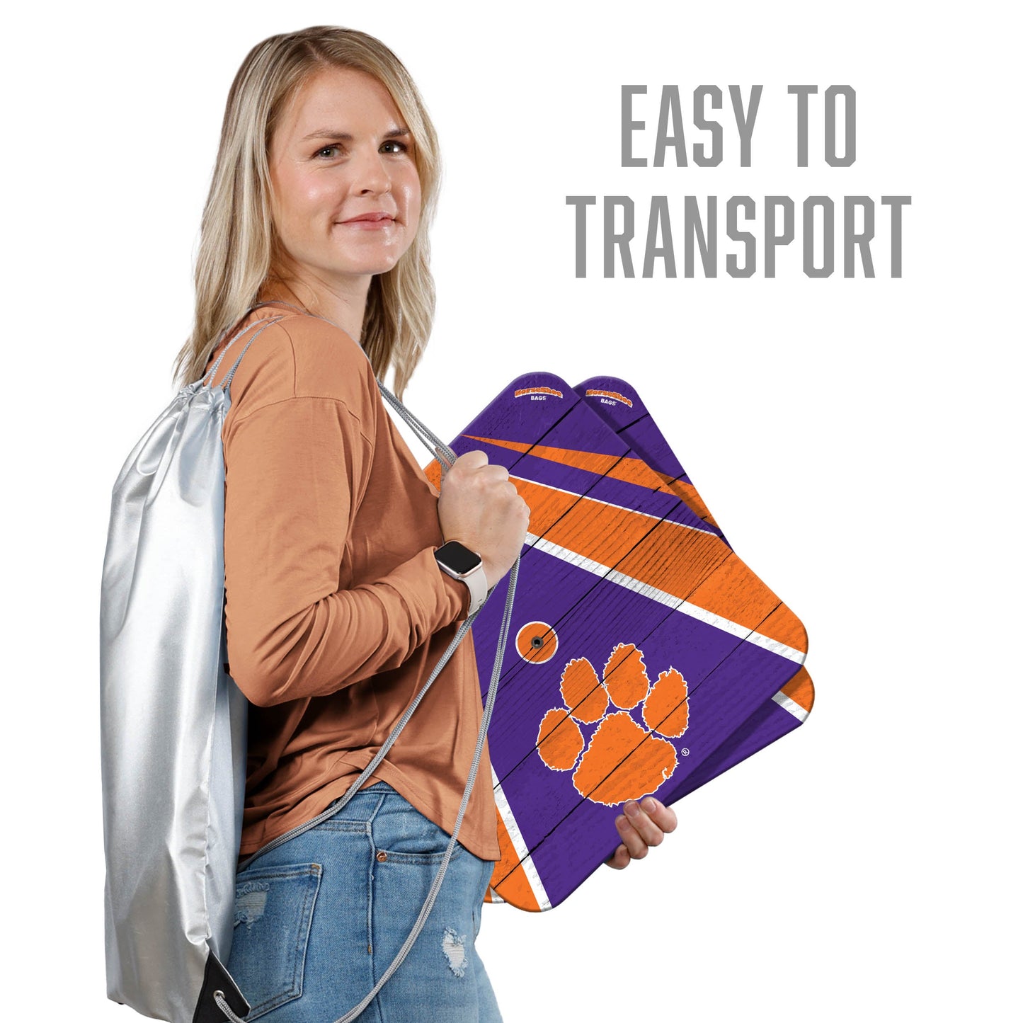 NCAA Clemson Tigers Horseshoe Bag Game