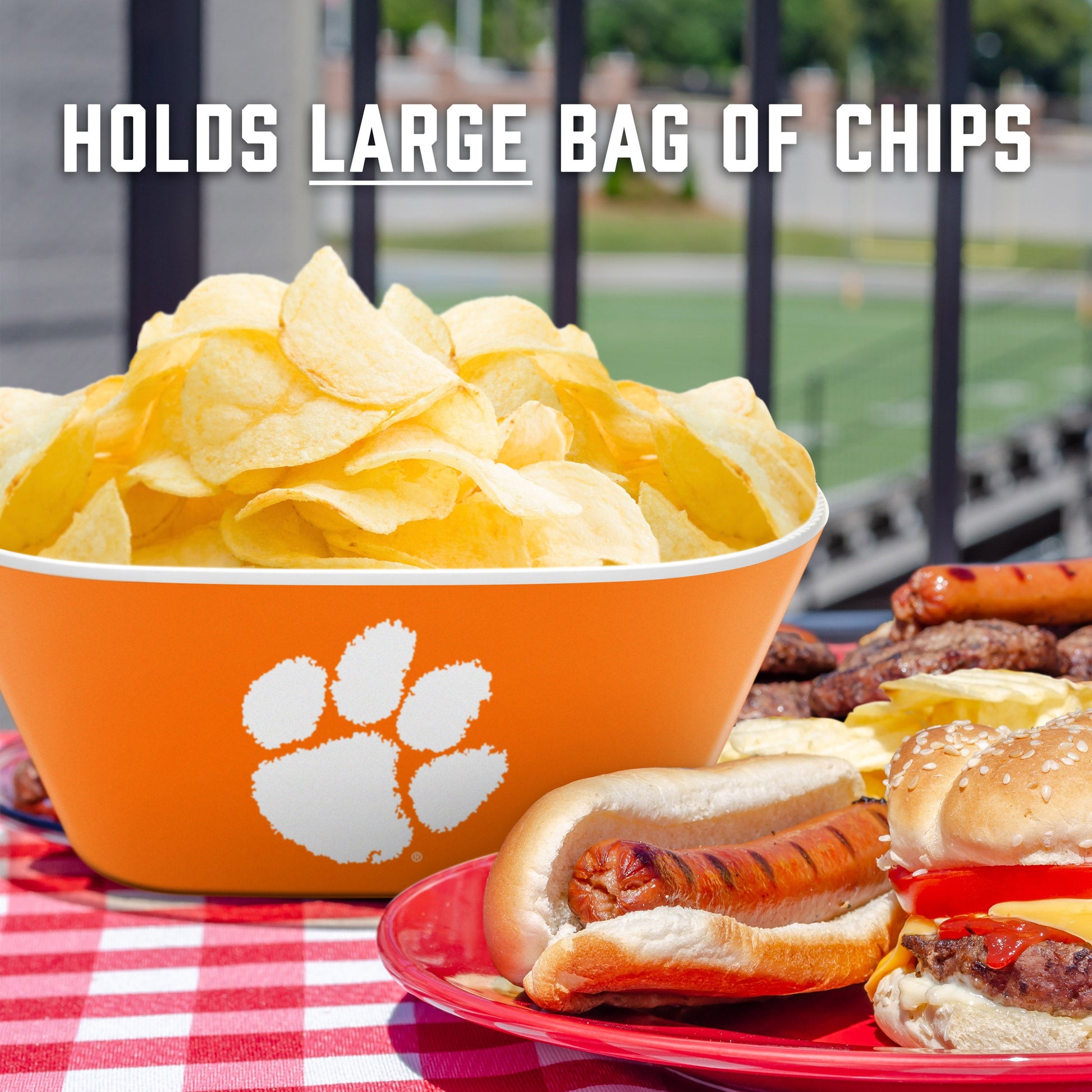 Clemson Tigers Large Party Bowl Alt 4