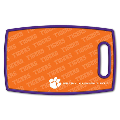 Clemson Tigers Logo Series Cutting Board Alt 2