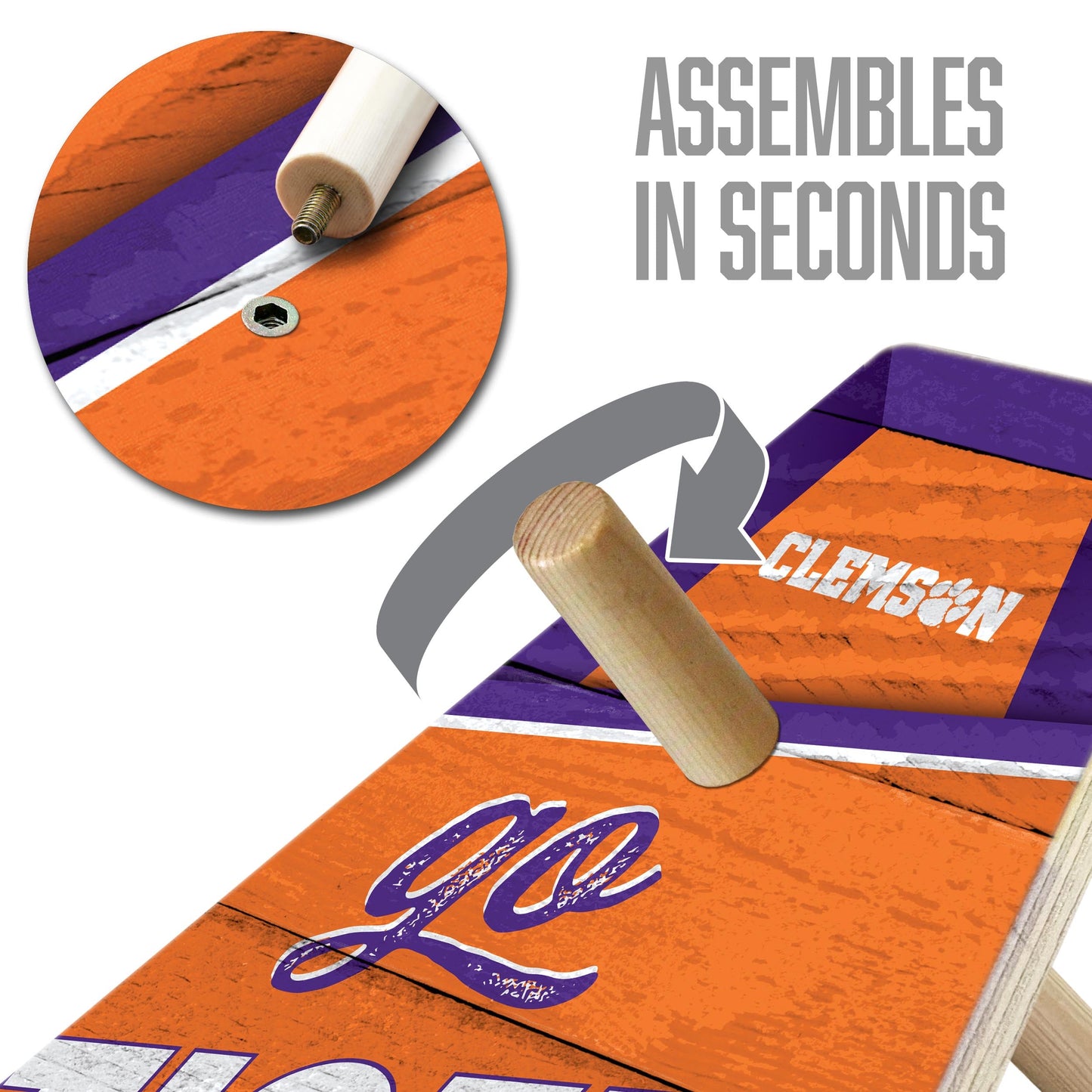 NCAA Clemson Tigers Ringbag Outdoor Game