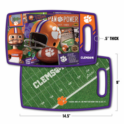Clemson Tigers Retro Series Cutting Board Alt 1