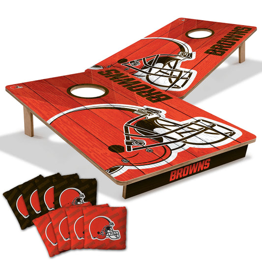 NFL Cleveland Browns 2' X 3' All-Wood Cornhole Set-main