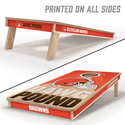NFL Cleveland Browns 2' x 4' Slogan Series Cornhole