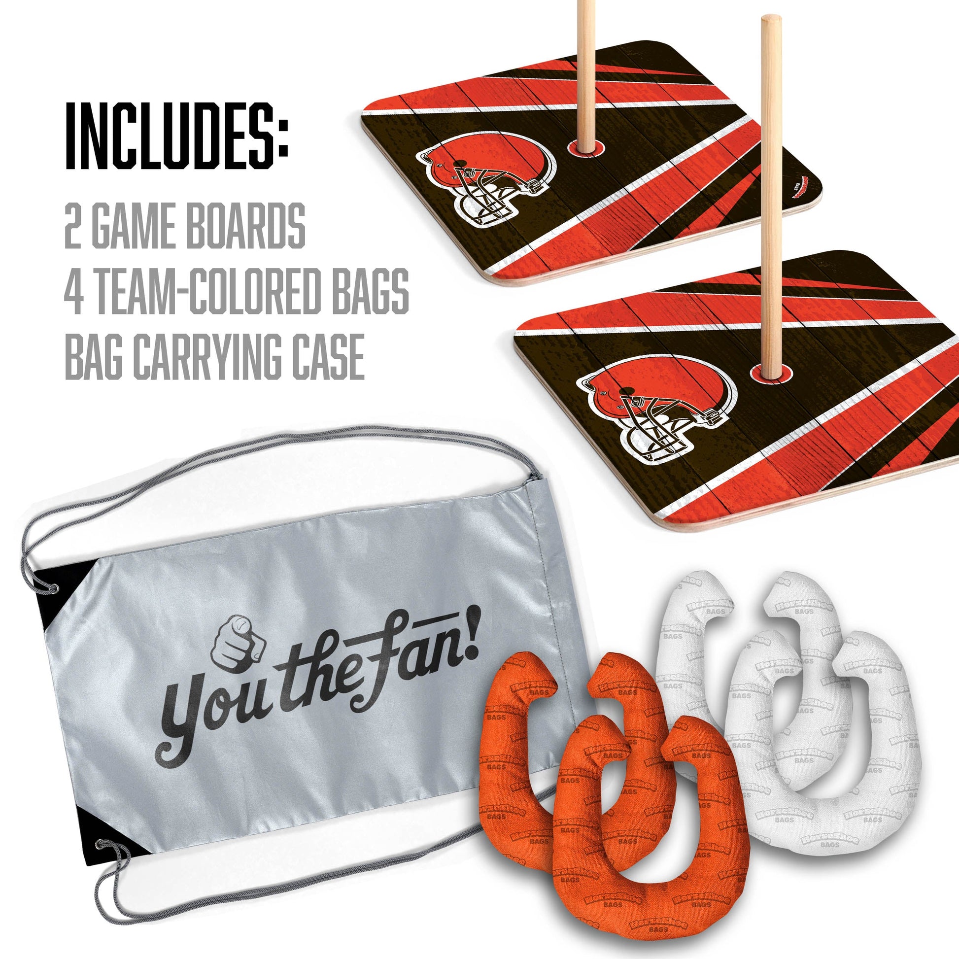 NFL Cleveland Browns Horseshoe Bag Game