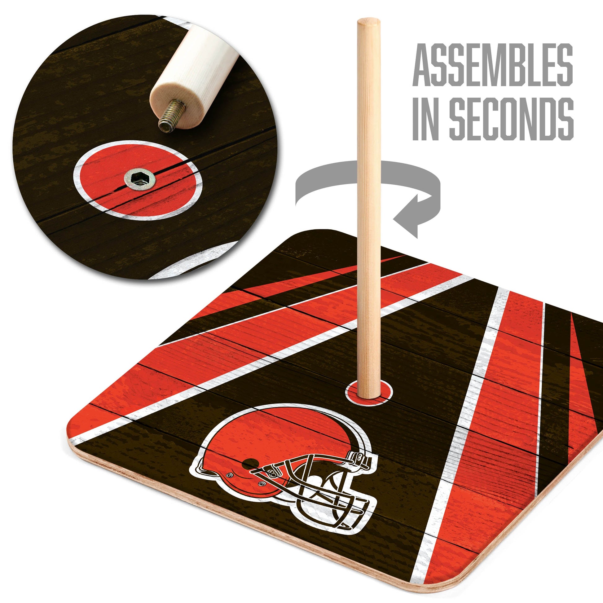 NFL Cleveland Browns Horseshoe Bag Game
