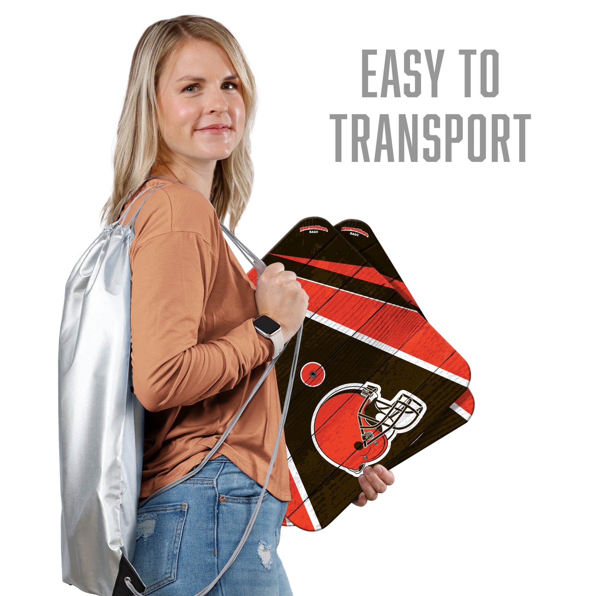NFL Cleveland Browns Horseshoe Bag Game