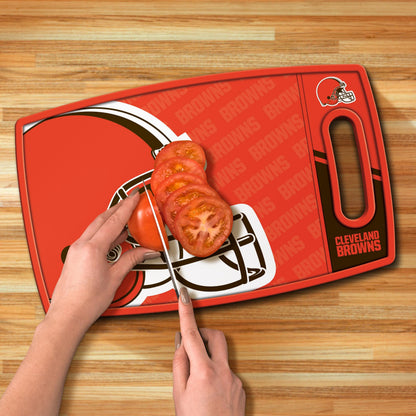 Cleveland Browns Logo Series Cutting Board Alt 3