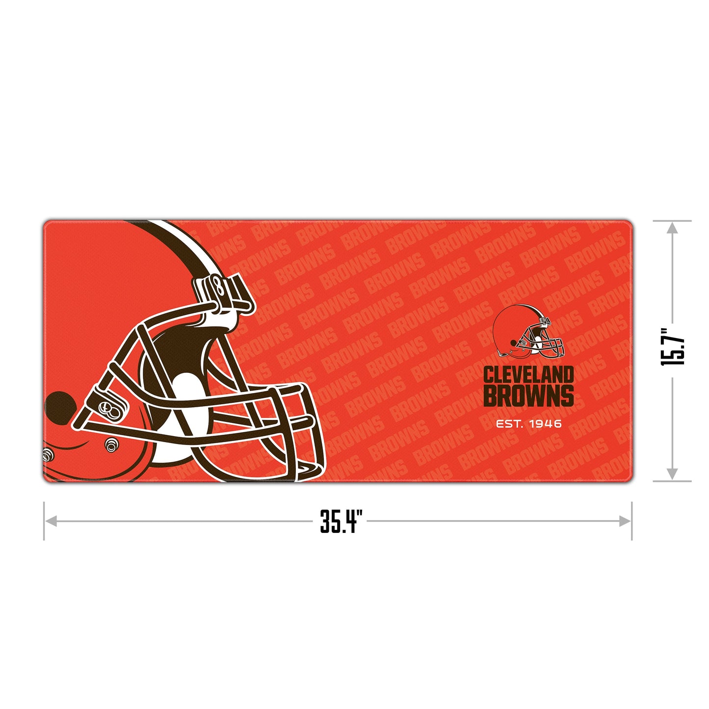 Cleveland Browns Logo Series Desk Pad Alt 1