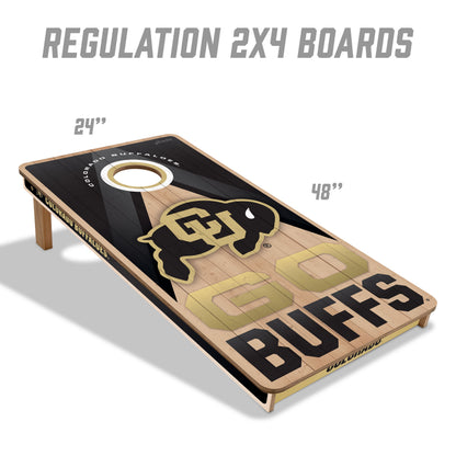 NCAA Colorado Buffaloes 2' x 4' Slogan Series Cornhole