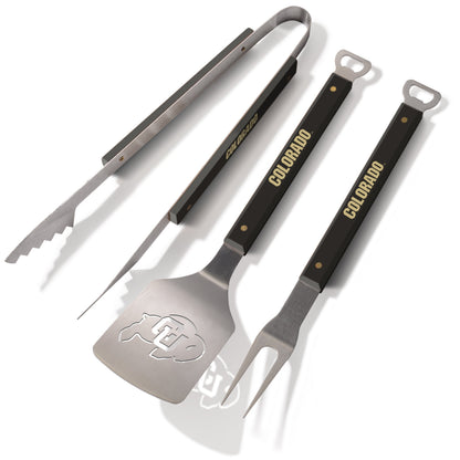 NCAA Colorado Buffaloes Spirit Series 3-Piece BBQ Set