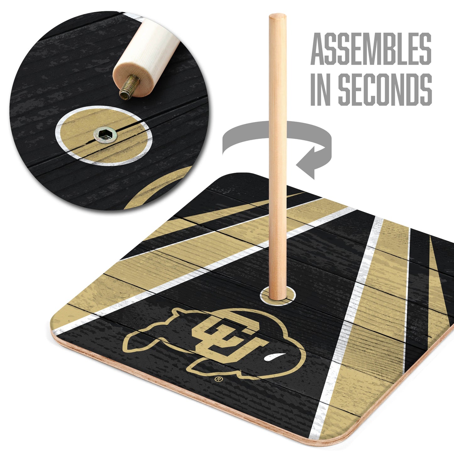 NCAA Colorado Buffaloes Horseshoe Bag Game