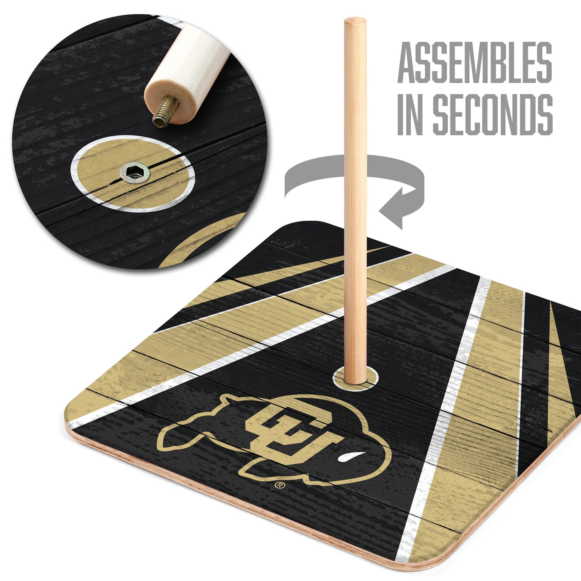 NCAA Colorado Buffaloes Horseshoe Bag Game
