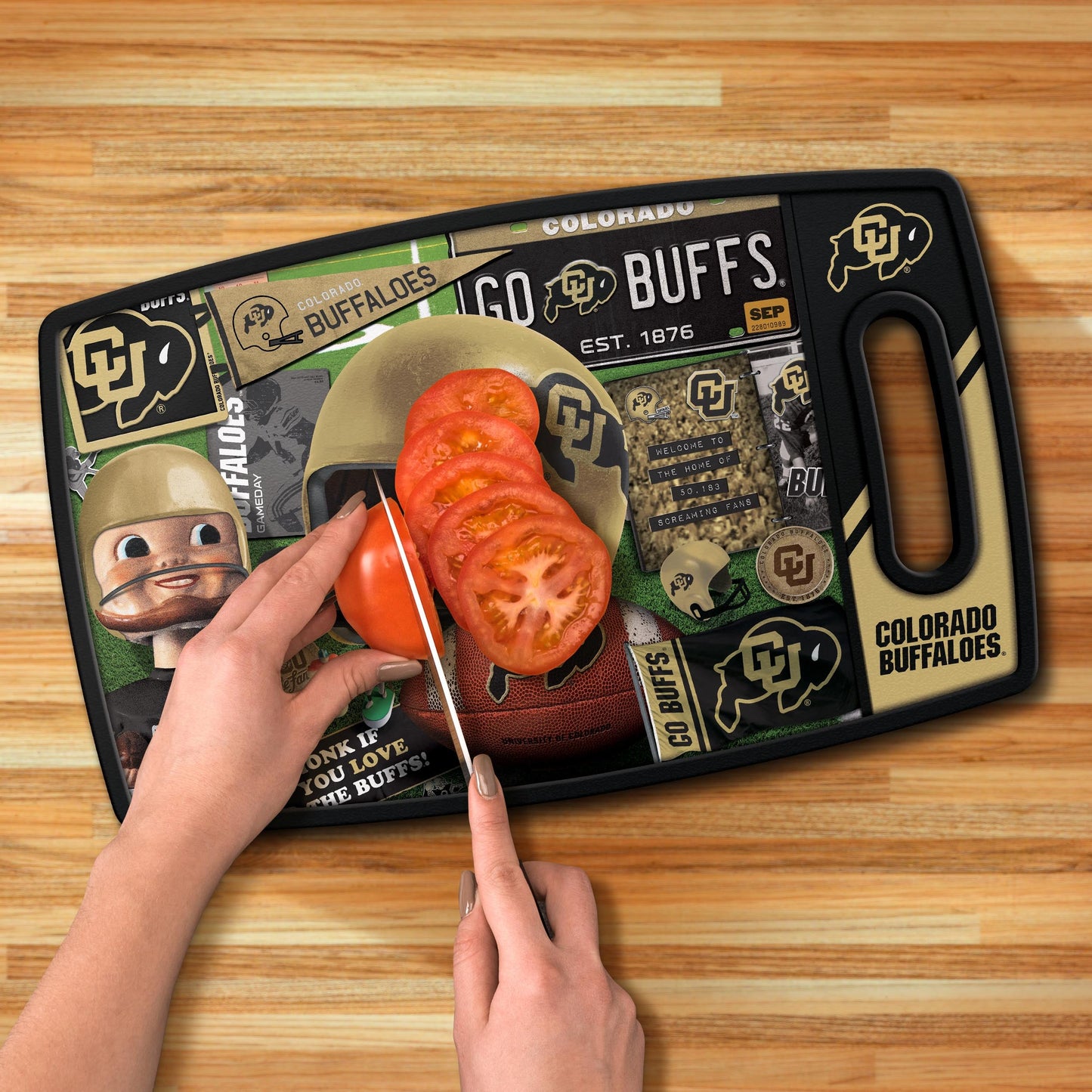 Colorado Buffaloes Retro Series Cutting Board Alt 3