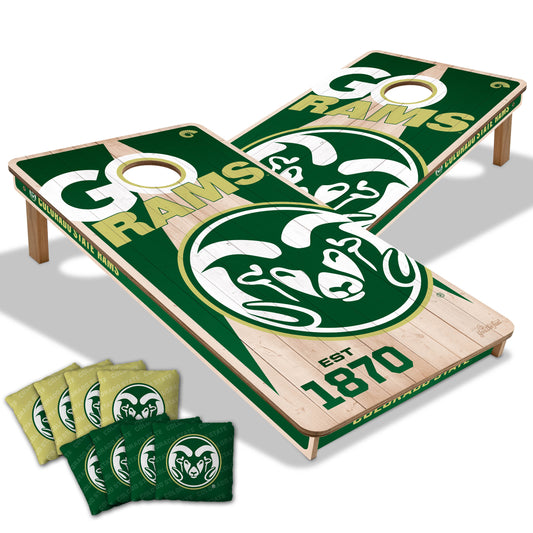 NCAA Colorado State Rams 2' x 4' Slogan Series Cornhole