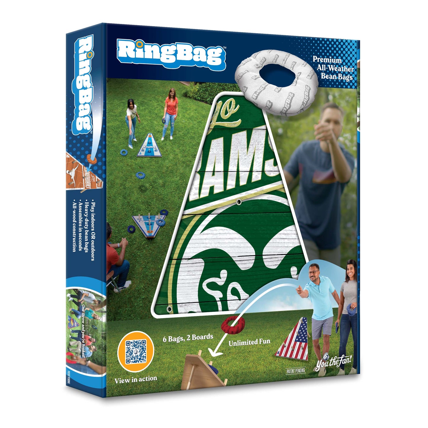 NCAA Colorado State Rams Ringbag Outdoor Game