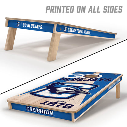 NCAA Creighton Bluejays 2' x 4' Slogan Series Cornhole