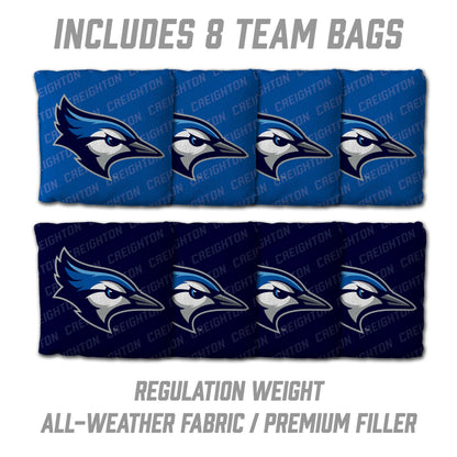 NCAA Creighton Bluejays 2' x 4' Slogan Series Cornhole