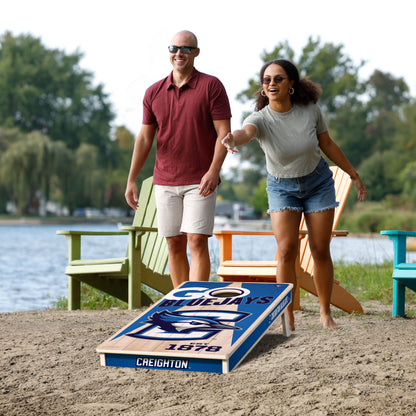 NCAA Creighton Bluejays 2' x 4' Slogan Series Cornhole