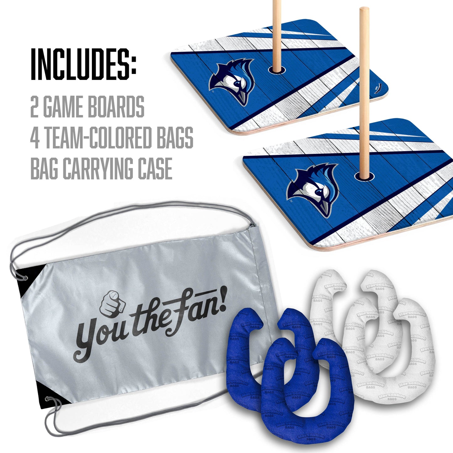 NCAA Creighton Bluejays Horseshoe Bag Game