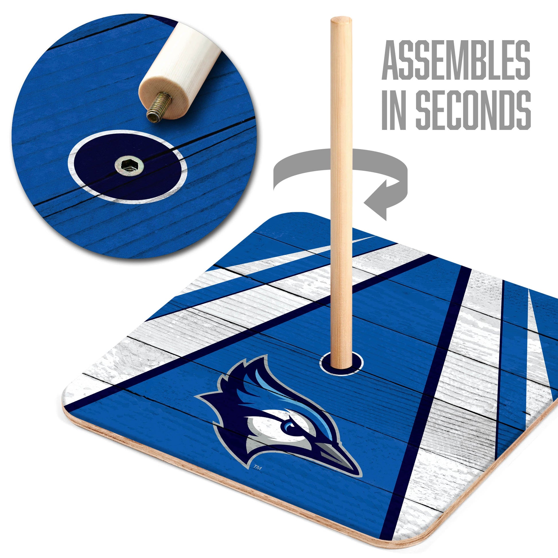 NCAA Creighton Bluejays Horseshoe Bag Game