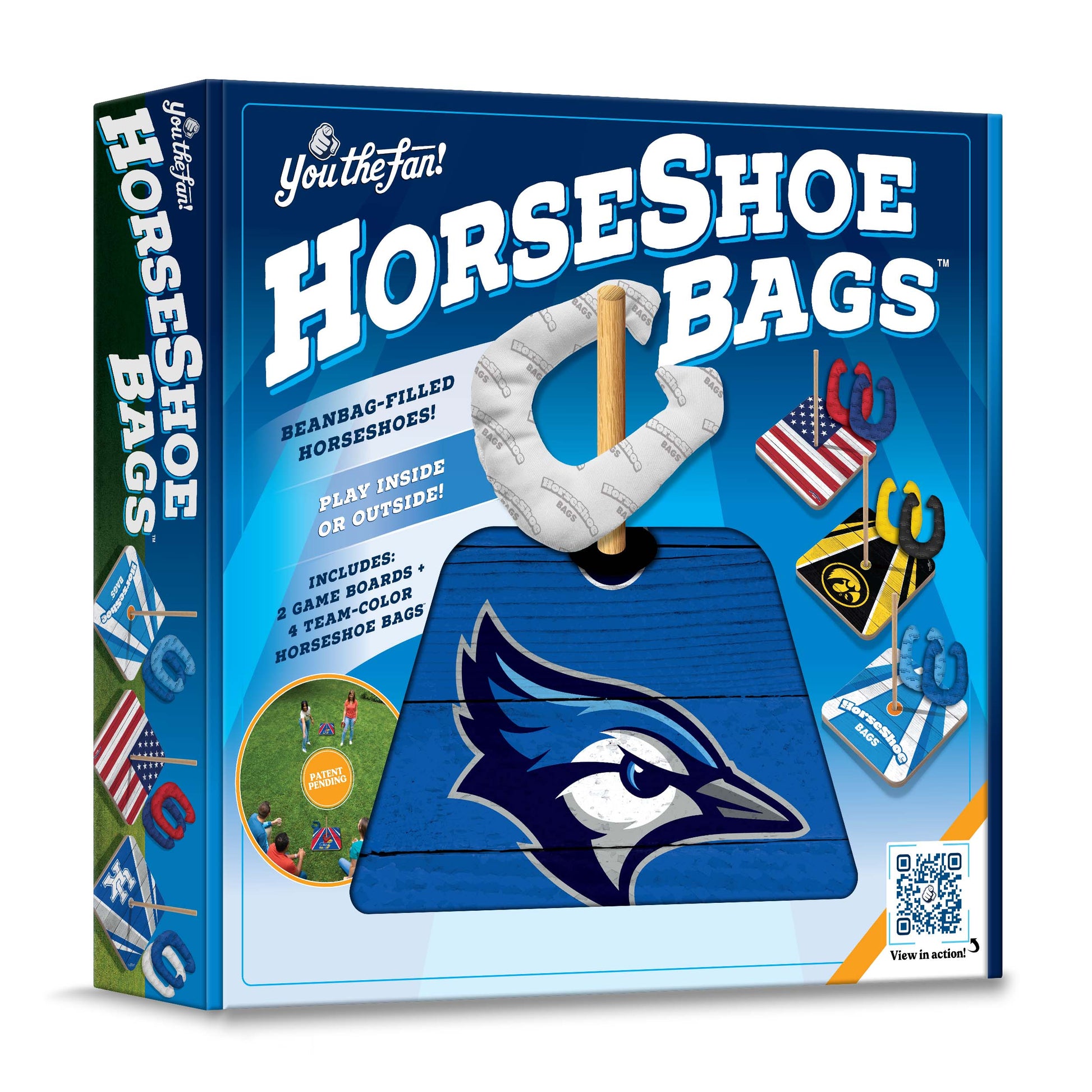 NCAA Creighton Bluejays Horseshoe Bag Game