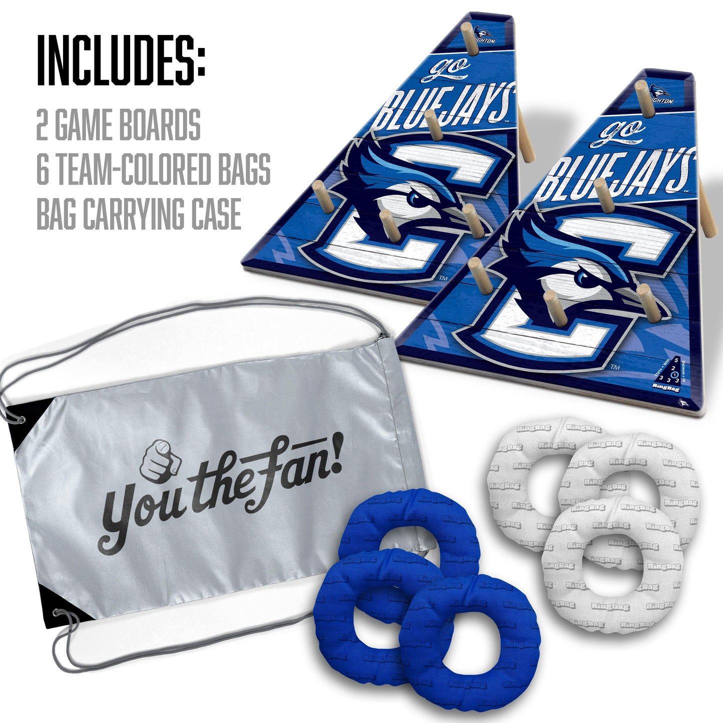 NCAA Creighton Bluejays Ringbag Outdoor Game
