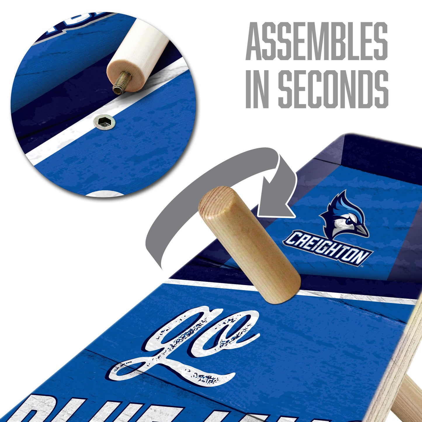 NCAA Creighton Bluejays Ringbag Outdoor Game