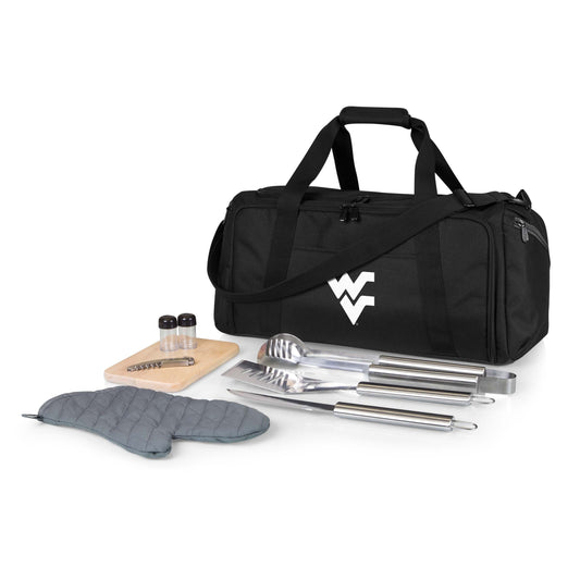 West Virginia Mountaineers - BBQ Kit Grill Set & Cooler