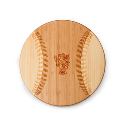 NC State Wolfpack - Home Run! Baseball Cutting Board & Serving Tray